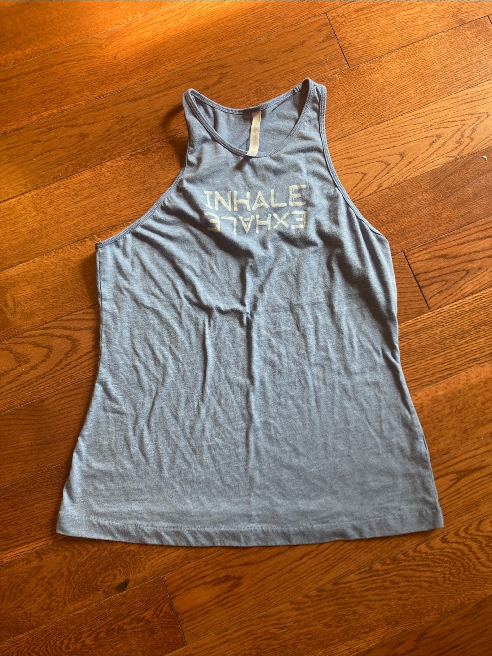 Fabletics Light Purple 'INHALE EXHALE' Racerback Tank - Medium